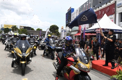 Bukit Aman PDRM Madani Ride Convoy To Be Held Regularly In Maintaining