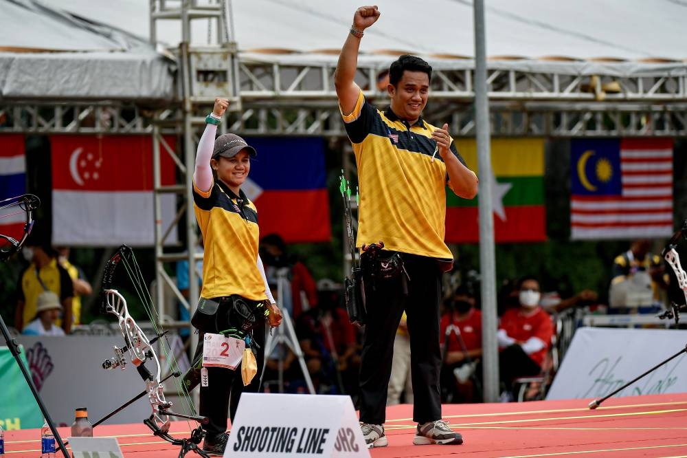 SEA Games: National archers shoot down two gold