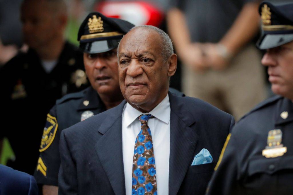 Actor and comedian Bill Cosby arrives at the Montgomery County Courthouse for sentencing in his sexual assault trial, in Norristown September 24, 2018. — Reuters pic