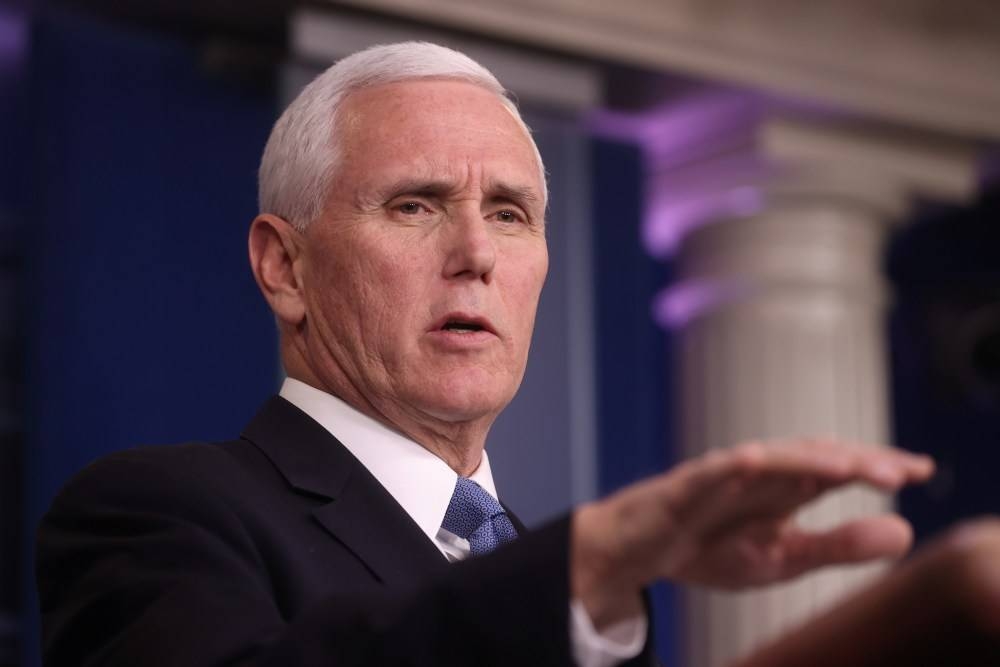 Backing Trump foe, Pence asks Republicans to focus on the future