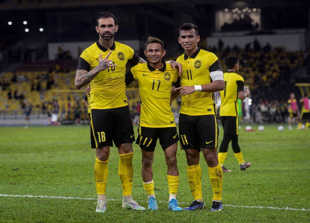 Harimau Malaya thrash Brunei 4-0 in friendly match