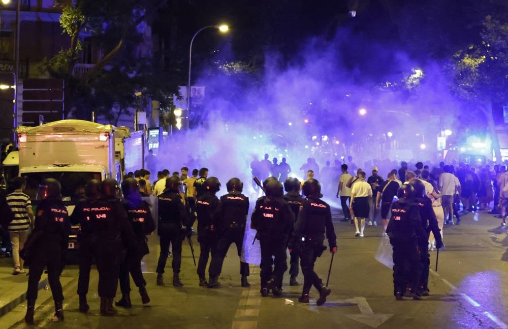 Dozens arrested amid Champions League final chaos, says French ministry