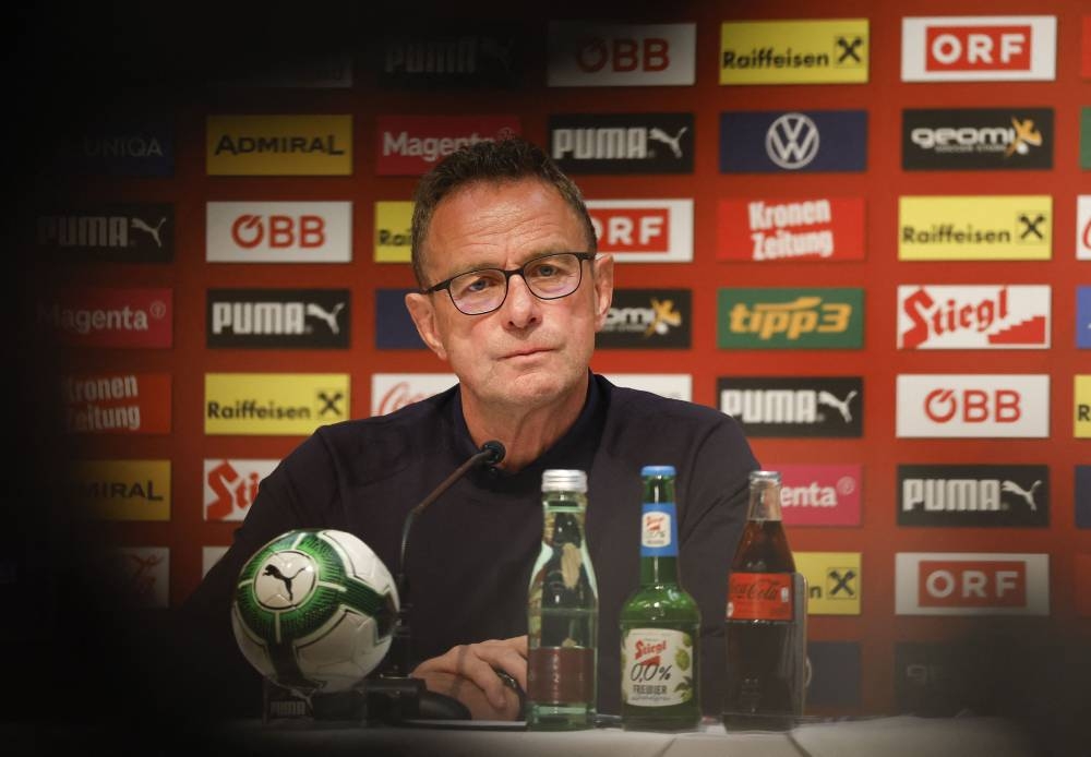 Austria manager Rangnick no longer taking up new Man Utd role