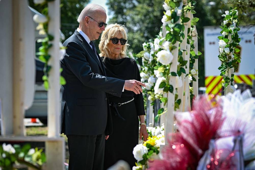 Heartbroken Texas school massacre town begs Biden to ‘do something’