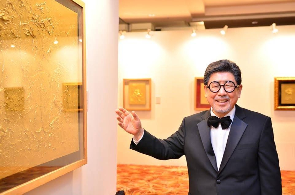 '50 Golden Finites’ : KL gallery features gold paintings by artist Kim II Tae valued up to RM8.76m