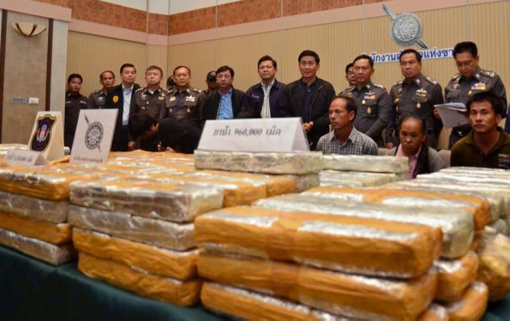 The UNODC said law enforcement netted nearly 172 tonnes of methamphetamine — approximately seven times more than a decade ago — and the surging supply has sent street prices in Thailand and Malaysia crashing to all-time lows. — AFP pic