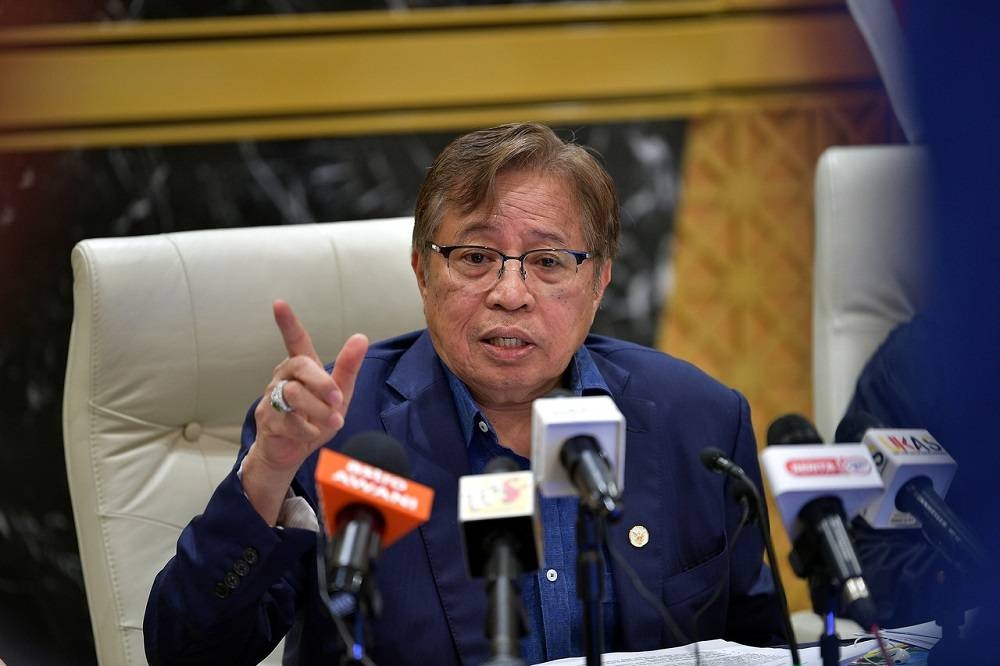 Sarawak Premier Tan Sri Abang Johari Openg  said the fund will be modelled, among others, on Norway’s Government Pension Fund Global. — Bernama pic 