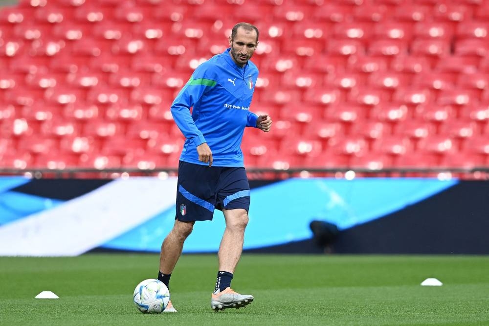 Chiellini set for ‘beautiful’ end to Italy career at Wembley