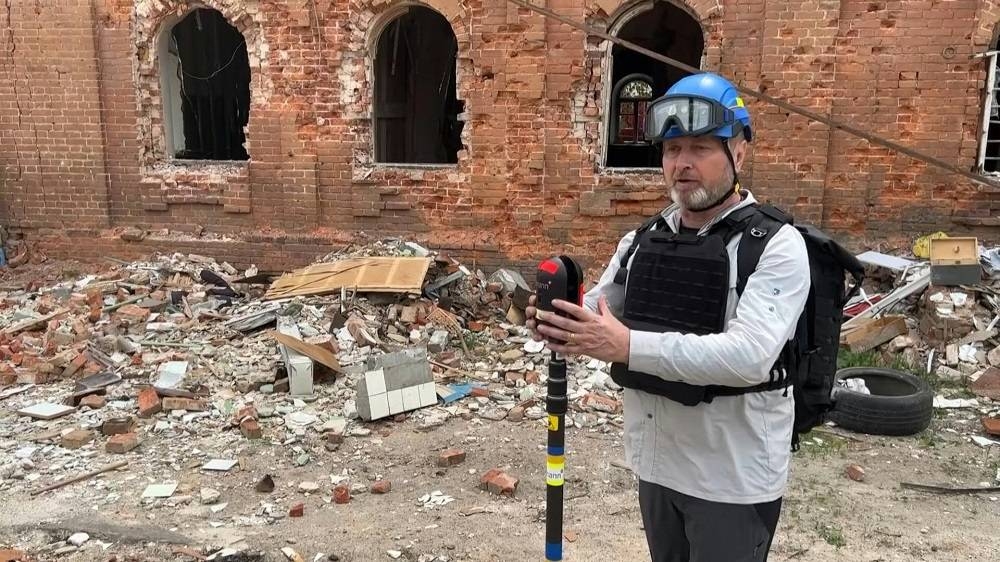 High-tech race to map Ukraine's damaged historic buildings