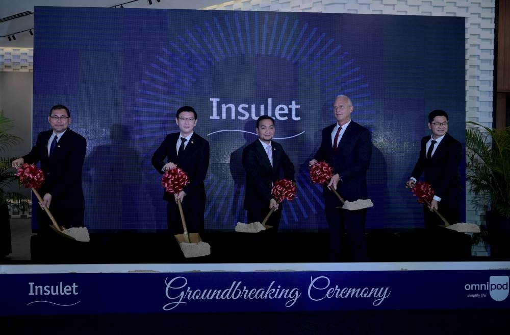 Insulet to invest US$200m in Johor facility over next five years