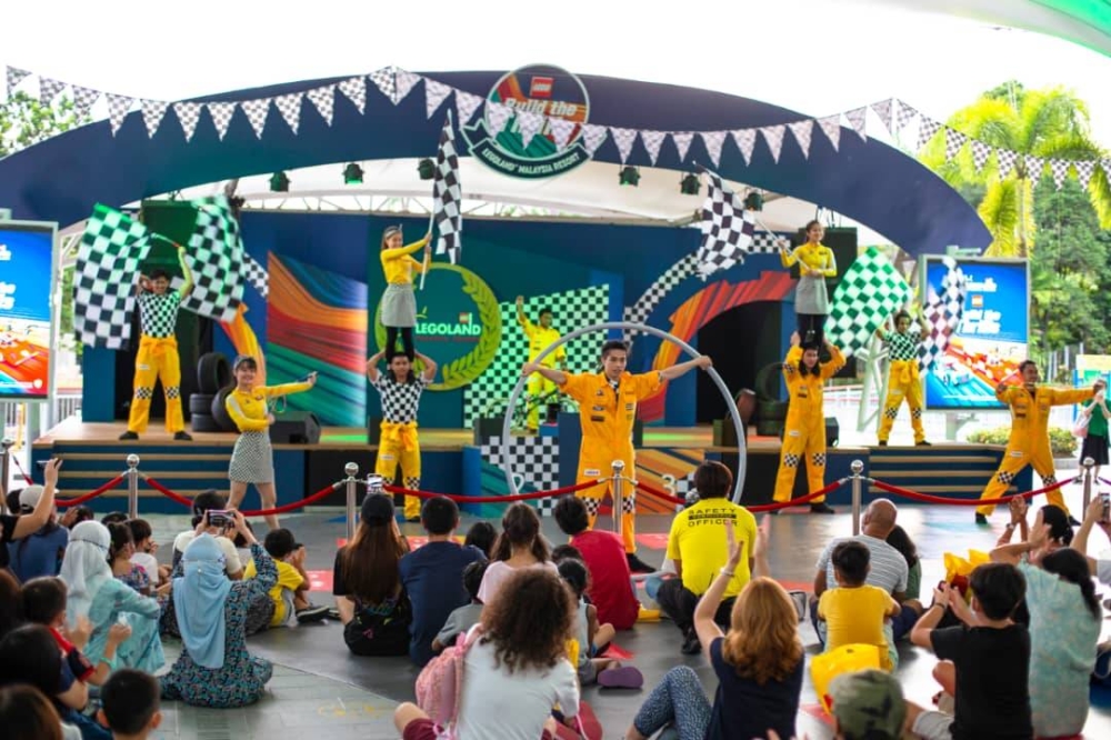 Legoland Malaysia’s theme park is currently featuring the all-new Build the Thrills Festival, which is also the theme park’s first-ever vehicle and racing themed festival. — Picture courtesy of Legoland Malaysia