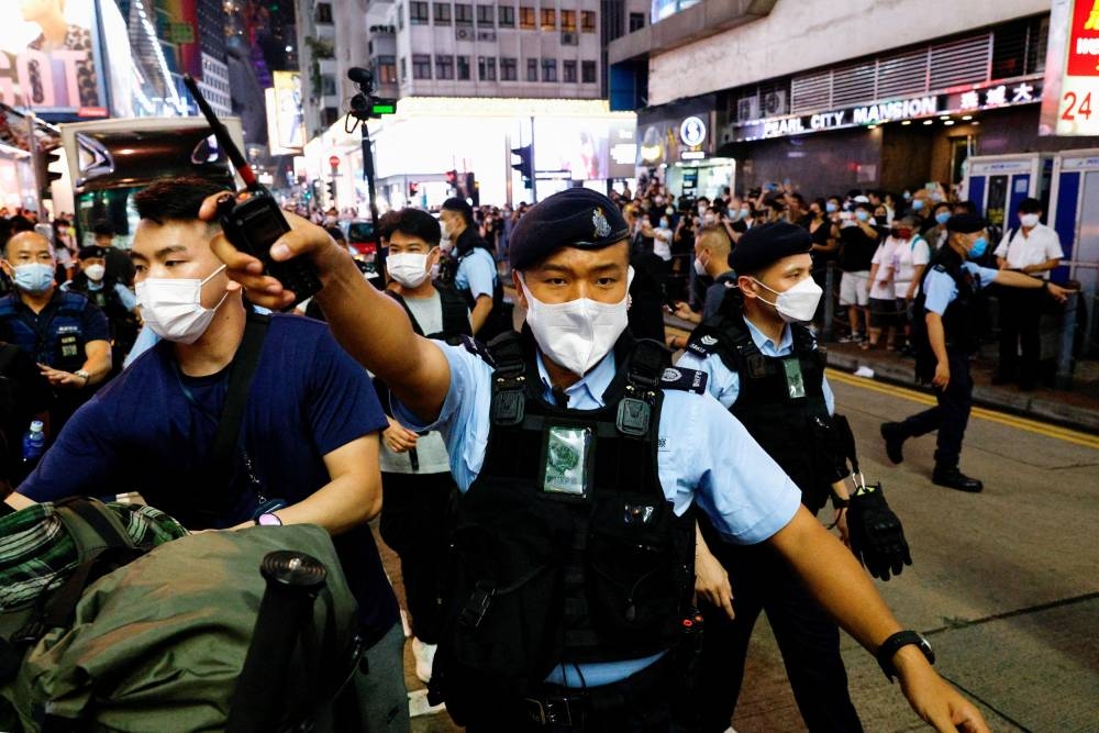 Hong Kong police make multiple arrests as Tiananmen gatherings banned