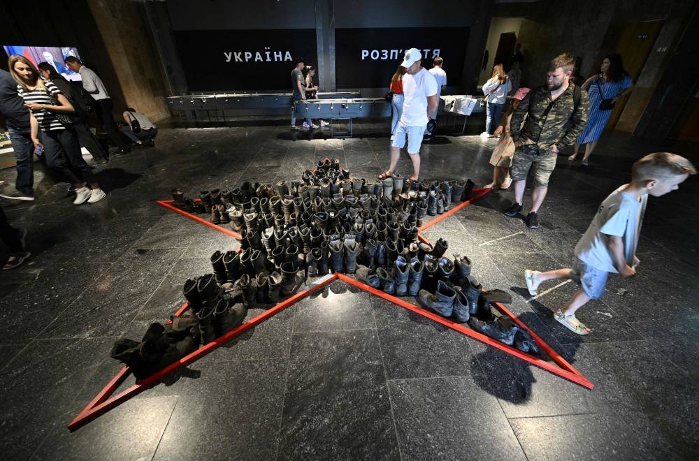 Ukraine war already gets its own museum show