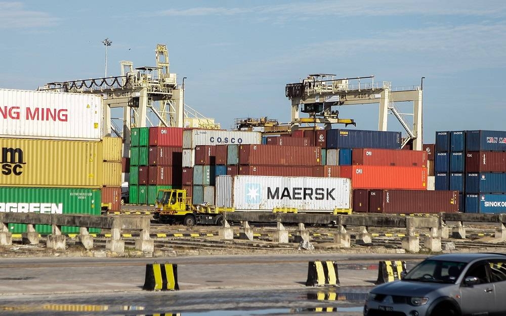 A general view of the North Butterworth Container Terminal in Penang January 20, 2020. - Picture by Sayuti Zainudin