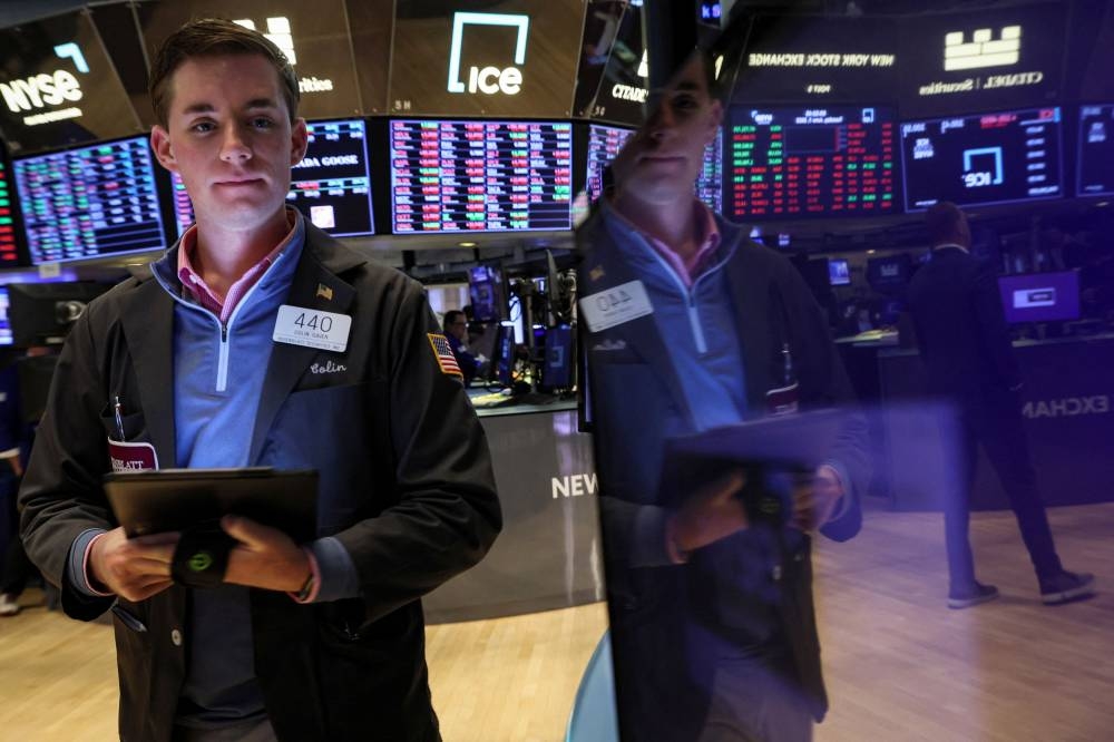 A trader works on the floor of the New York Stock Exchange (NYSE) in New York City June 7, 2022. — Reuters pic 