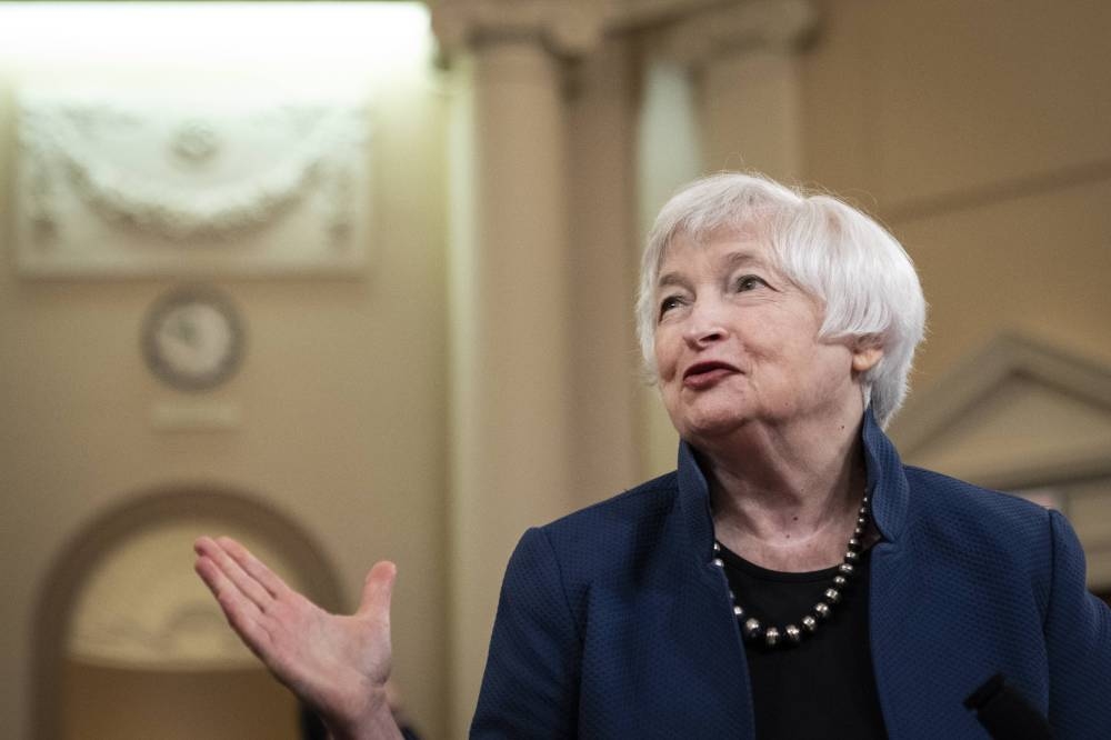 'Nothing to suggest' US will have a recession, says Yellen