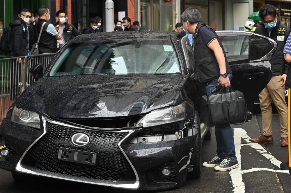 Dramatic footage of Hong Kong machete gang attack emerges