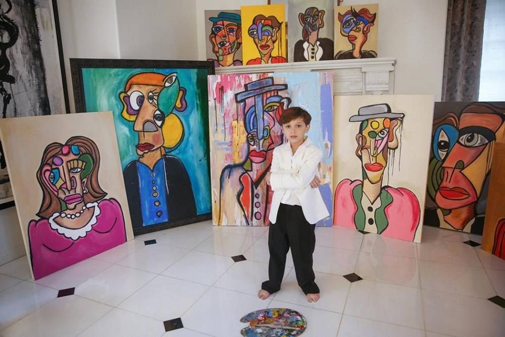 Who is Andres Valencia, the 10-year-old who’s got the art market in a frenzy?