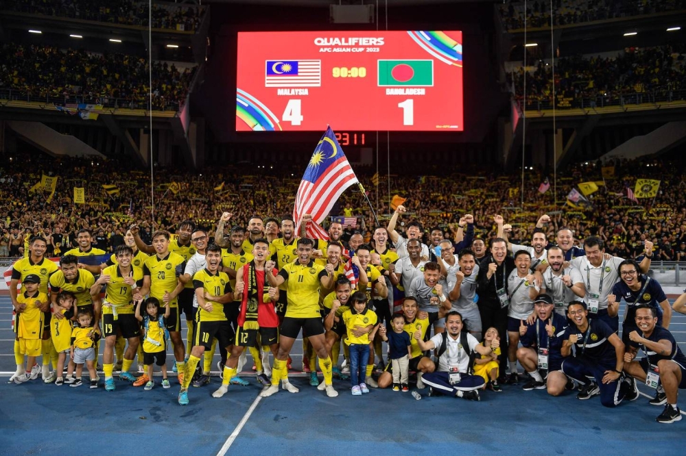 King congratulates Harimau Malaya after Asian Cup qualification