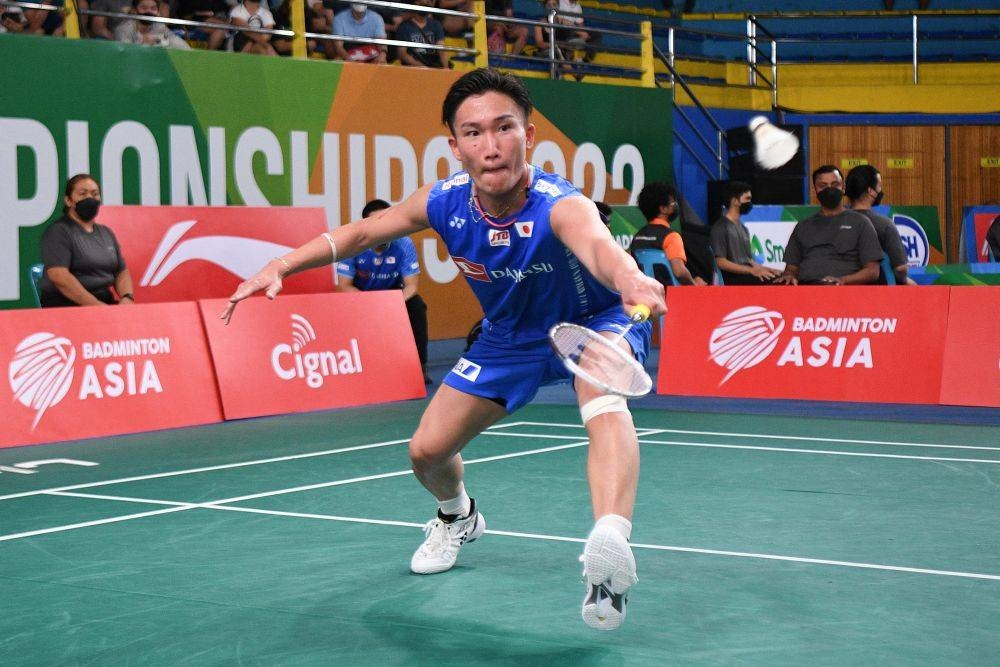 Badminton world number two Kento Momota out of Indonesia Open