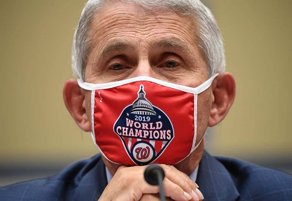 Top scientist Anthony Fauci, the face of America’s response to the Covid-19 pandemic, tested positive Wednesday. — Pool pic via Reuters