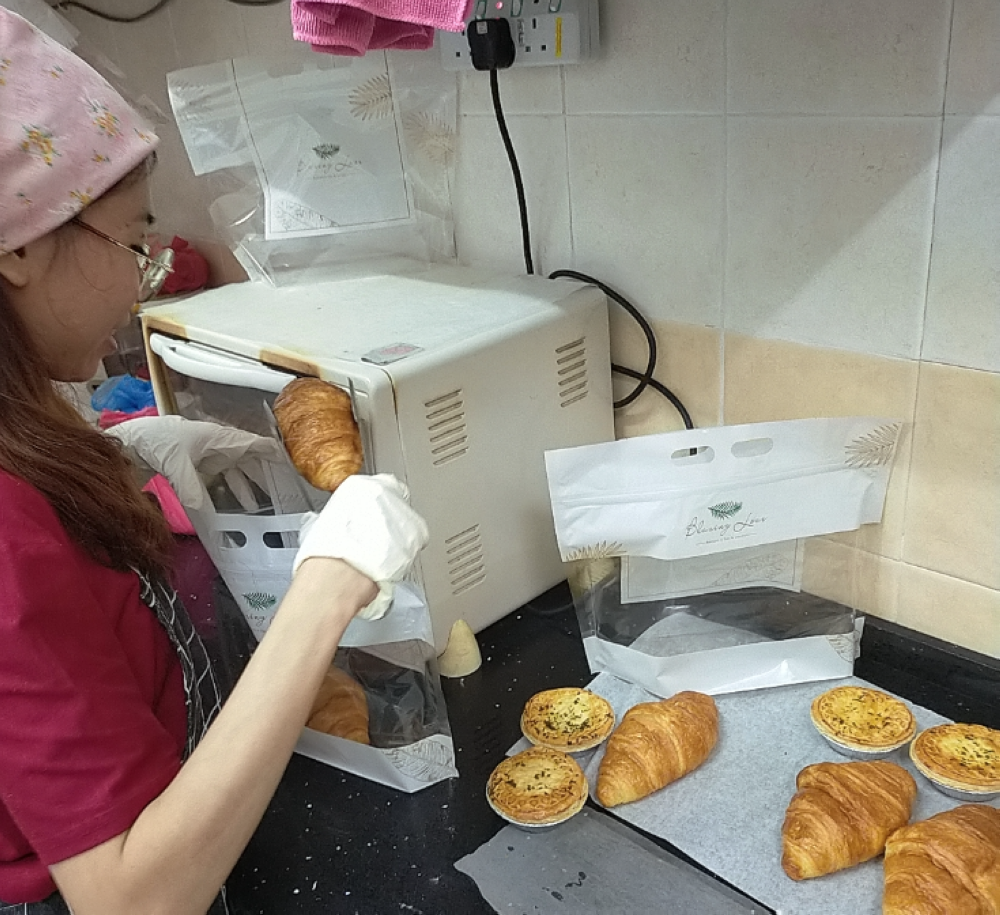 Shuyu Bakery experienced a revenue decline during the endemic phase but continues to manage her business from home and on Sama-Sama Lokal platform. — Picture courtesy of Shuyu Bakery 