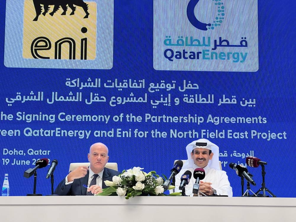 Italy’s Eni joins giant Qatar gas project after Russian cuts