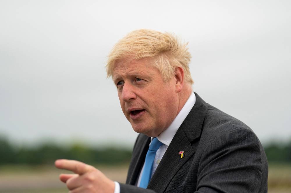 UK PM Boris Johnson getting back to work after routine operation