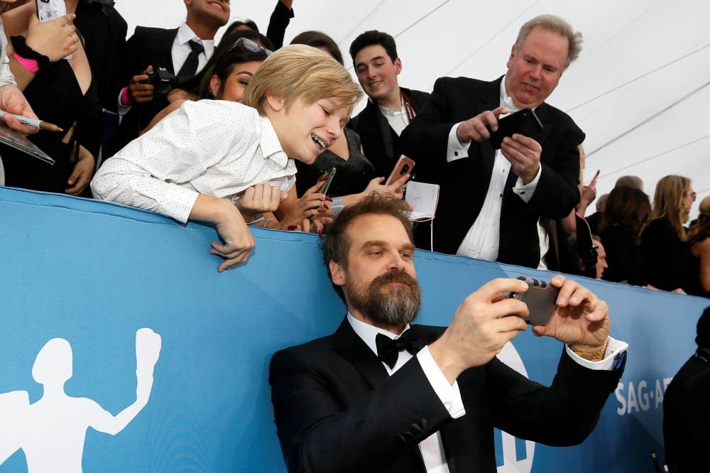 Like his young co-stars, ‘Stranger Things’ has catapulted David Harbour into the global spotlight since premiering in 2016. — Reuters pic 