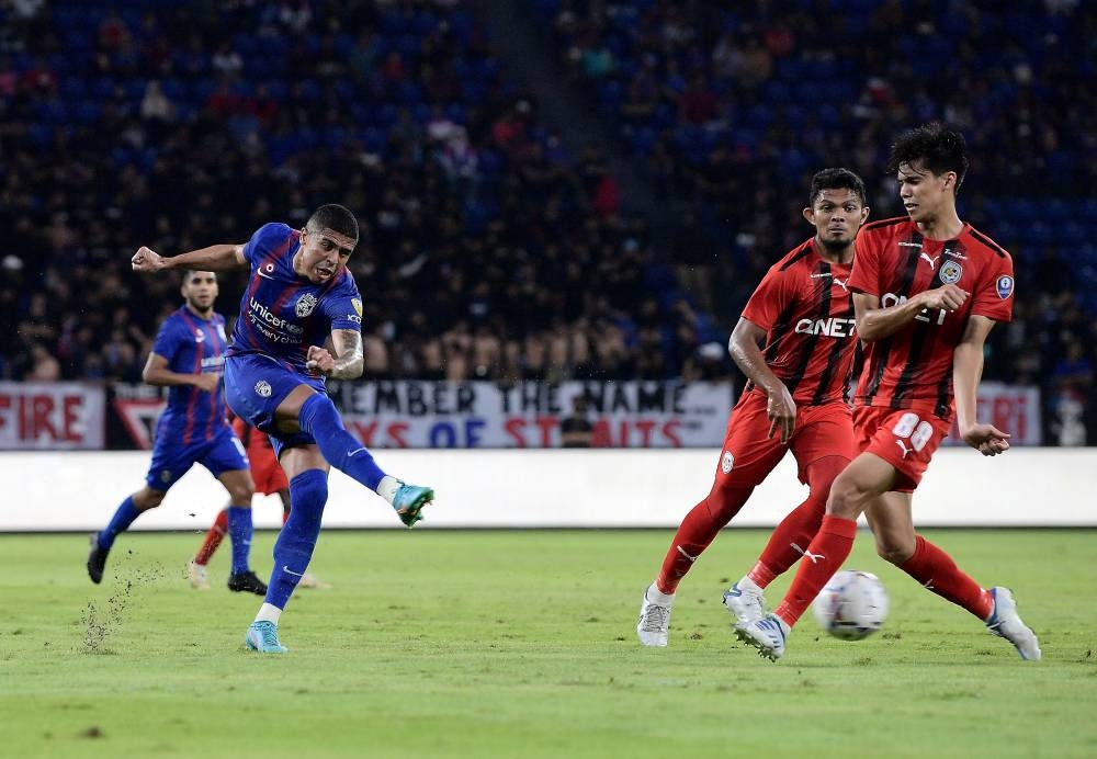 JDT down PJ City 4-0 to strengthen lead on top of Super League