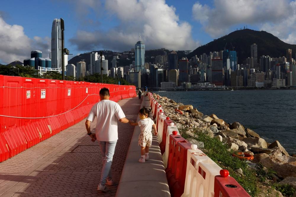 Typhoon may be forming ahead of Hong Kong handover anniversary