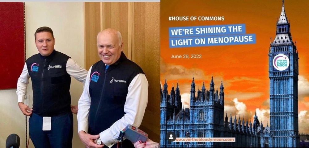 ‘Volcanic’ and ‘unpleasant’: Male UK politicians try vest designed to mimic menopausal hot flushes (VIDEO)