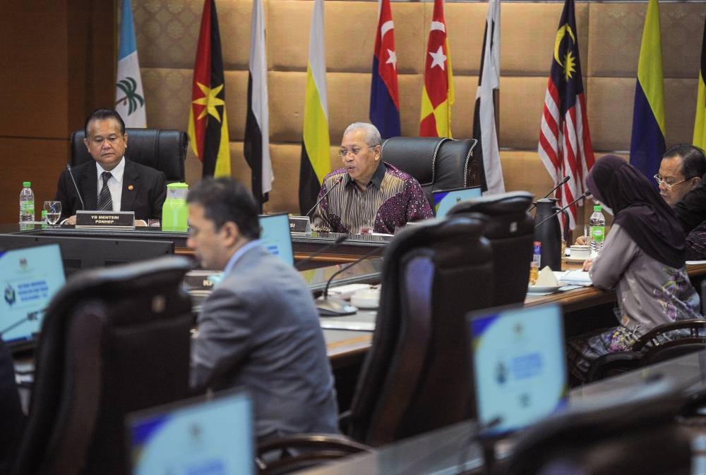 Communications and Multimedia Minister Tan Sri Annuar Musa who is also the chairman of the special task force said the government cannot allow market forces alone to work and would conduct certain interventions. — Bernama pic 