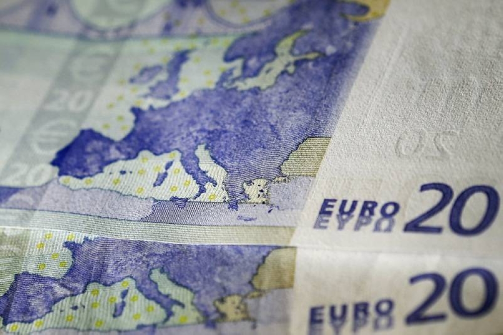 The map of Europe is depicted on a twenty euro banknote in this photo illustration taken in Athens, Greece May 23, 2015. — Reuters pic