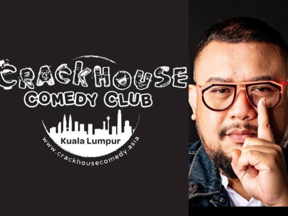 Local actor and comedian Datuk Afdlin Shauki stands his ground against the closure of local comedy club, Crackhouse Comedy Club in Taman Tun Dr Ismail recently.  —  Picture via Facebook/ Afdlin Shauki and Crackhouse Comedy Club. 