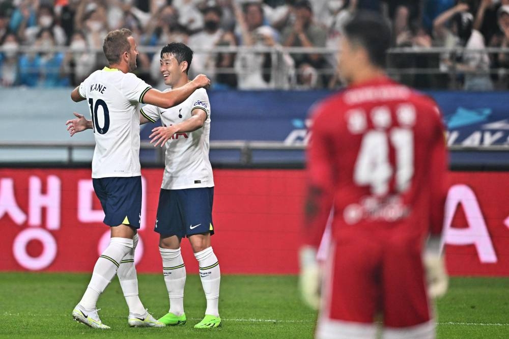 Heung-Min Son talks after scoring TWICE against Team K League in Seoul 