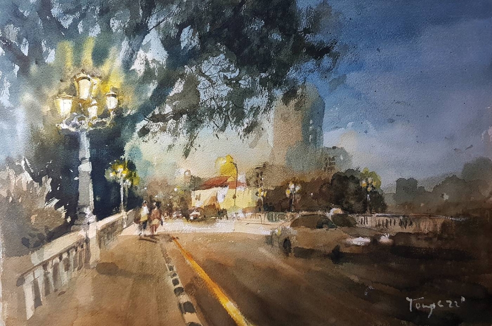 The Fascinating Perak charity art exhibition, jointly organised by Urban Sketchers Ipoh (USI), Foto Image of Perak (FIP) and Kinta Valley Watch (KVW), will showcase Perak's lifestyle, scenery and nature. —  Picture courtesy of Chin Kok Yan