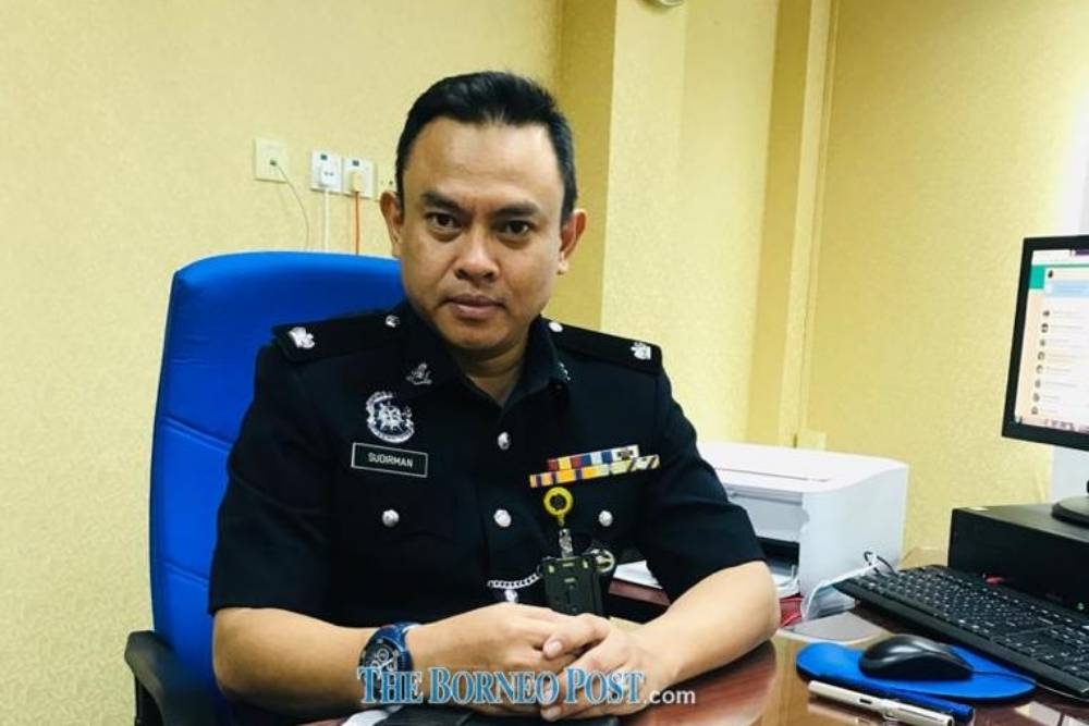 DSP Sudirman Kram said some of the confiscated contraband were found stashed in a Multi-Purpose Vehicle (MPV) and a home upon further inspection by the police. — Borneo Post pic