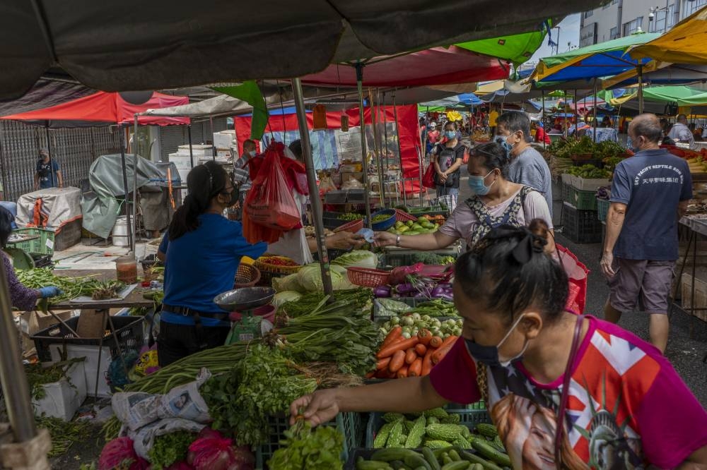 Lim pointed out that Malaysia’s inflation through the consumer price index, increased 3.4 per cent in June this year from a year earlier. — Picture by Shafwan Zaidon