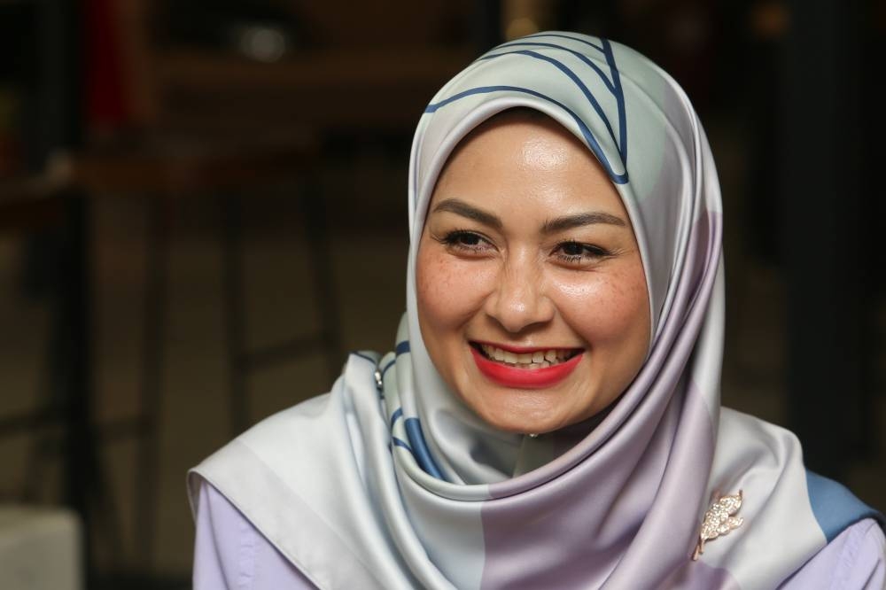 Pahang state lawmaker Young Syefura Othman today confirmed she has been called to give a statement to the police. — Picture by Choo Choy May