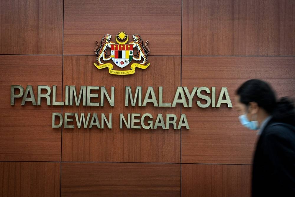 A general view of the Parliament lobby in Kuala Lumpur November 2, 2020. — Bernama pic