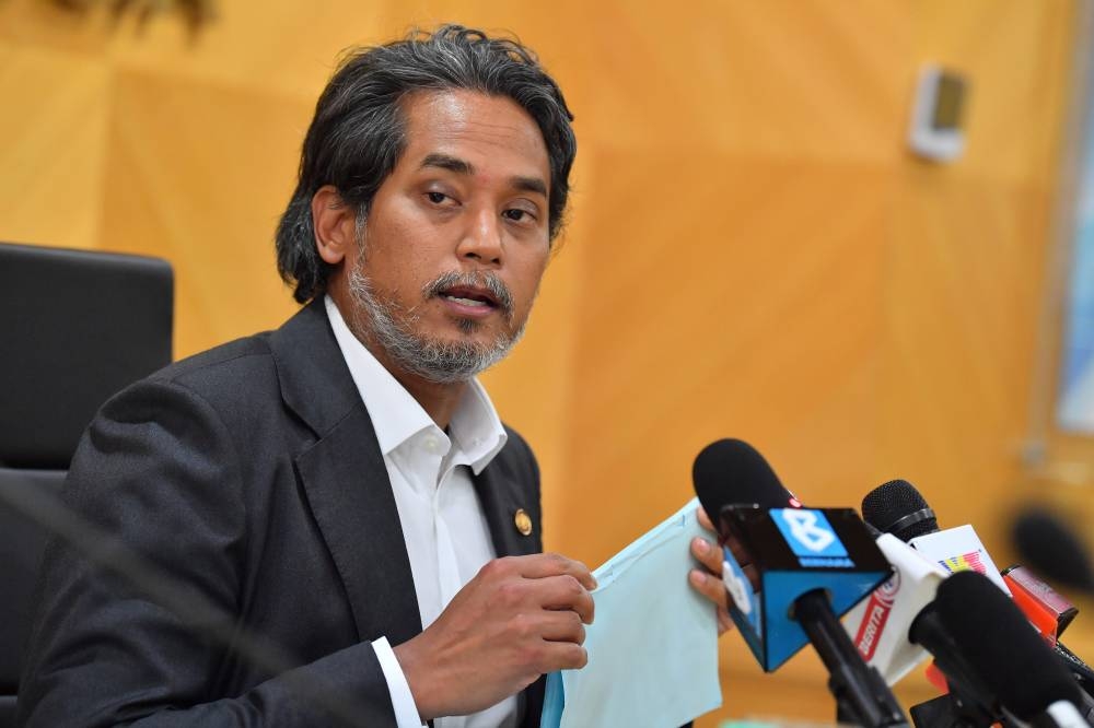 Health Minister Khairy Jamaluddin said the Control of Tobacco Product and Smoking Bill was essential to public health. — Bernama pic 