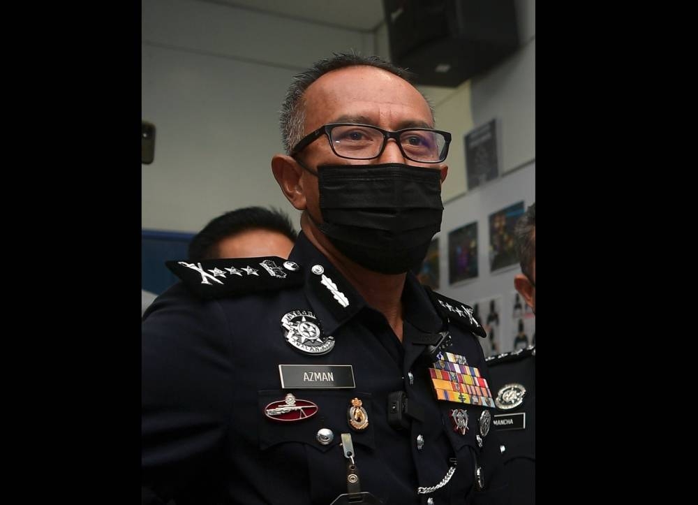 Sarawak Police Commissioner Datuk Mohd Azman Ahmad Sapri. — Bernama pic