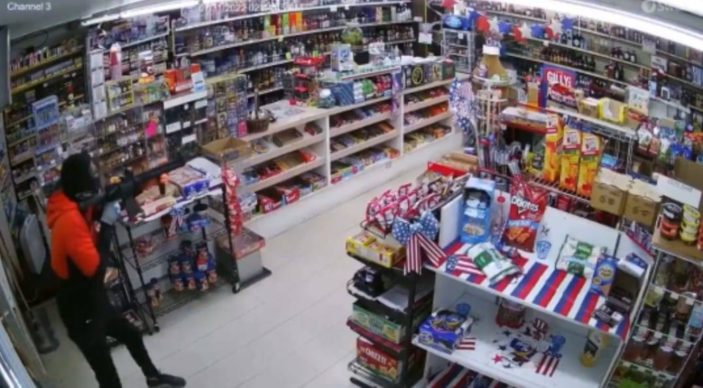 Robber seriously injured after 80-year-old store owner shoots him ...