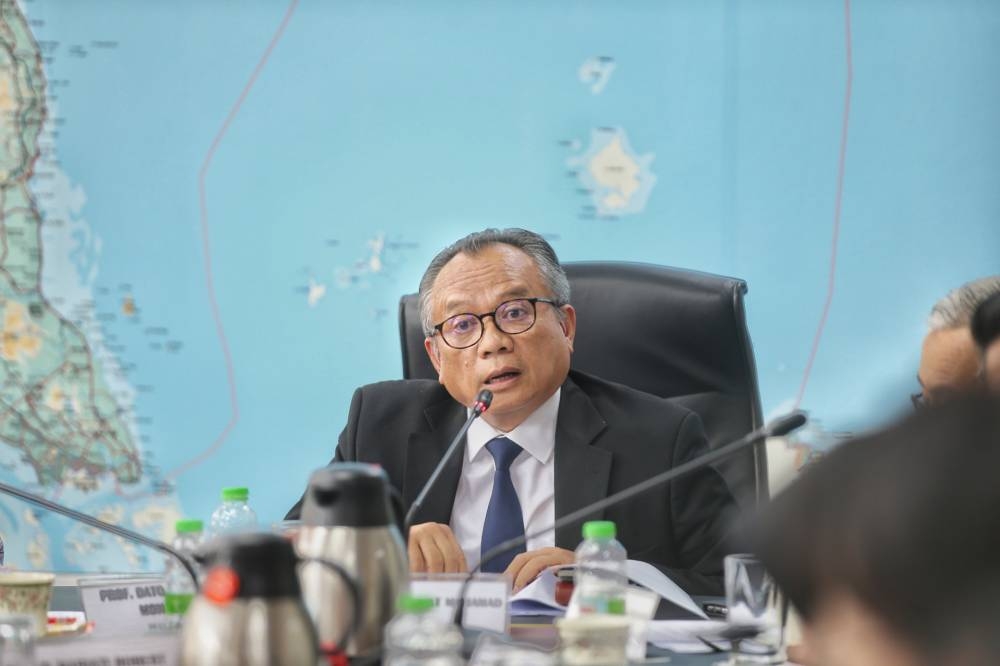 Suhakam’s new chairman Datuk Rahmat Mohamad at a press conference in Kuala Lumpur, August 10, 2022. — Picture by Ahmad Zamzahuri