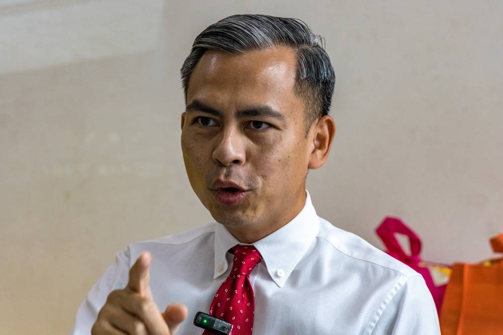 Lembah Pantai MP Fahmi Fadzil speaks during a press conference in Kuala Lumpur August 2, 2022. — Picture by Firdaus Latif