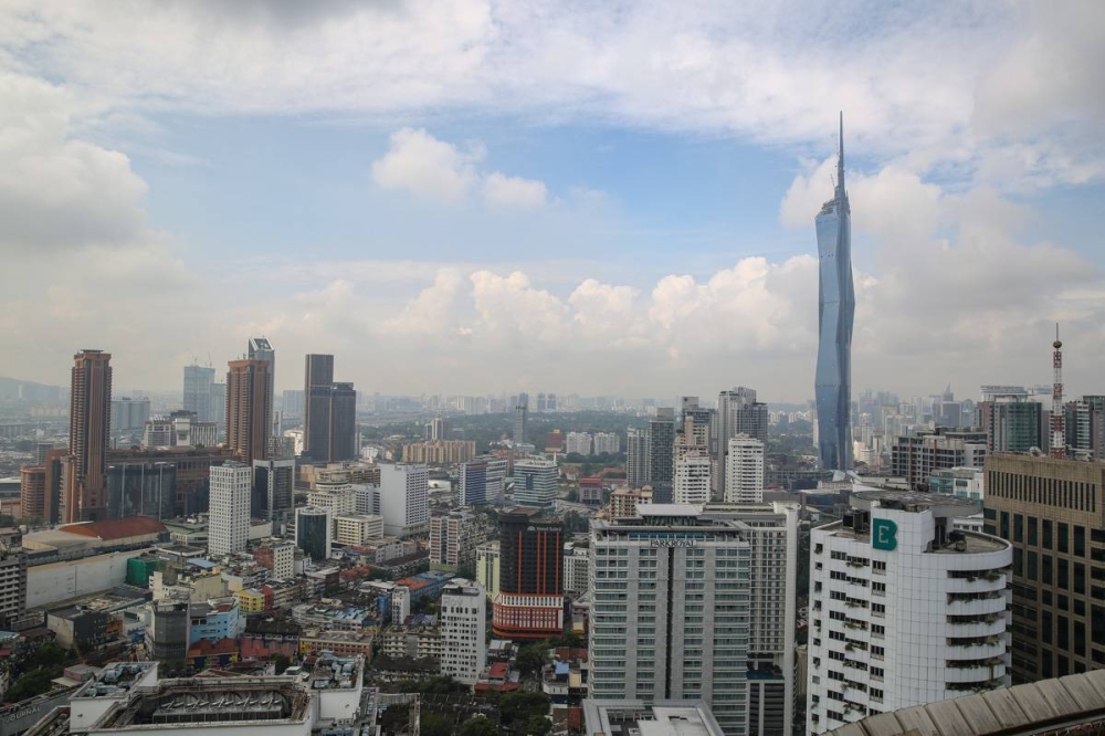 Tengku Zafrul said Malaysia’s economic growth is expected to accelerate in the third quarter of 2022, continuing the positive economic momentum in the first half of the year. — Picture by Yusof Mat Isa 