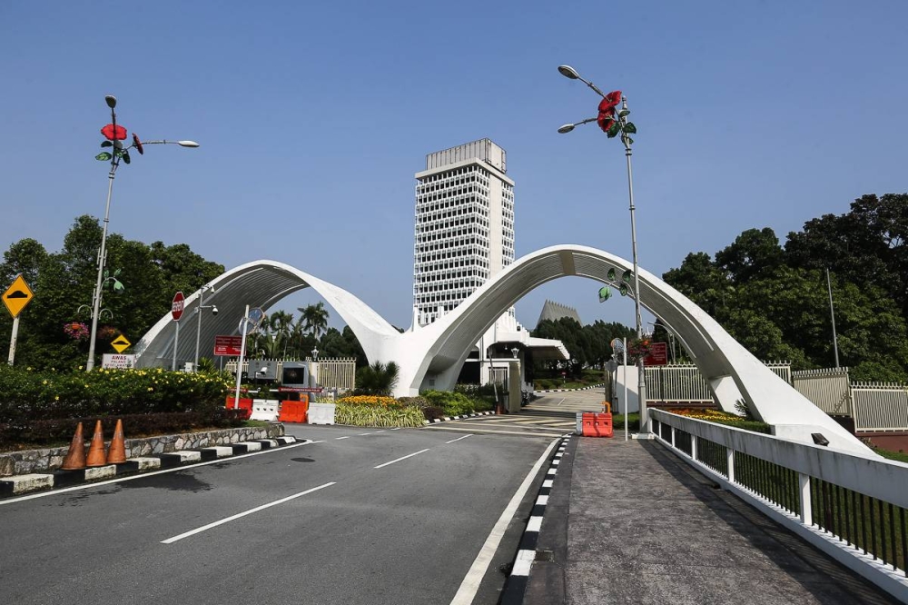 A general view of the Parliament building in Kuala Lumpur. — Picture by Yusof Mat Isa