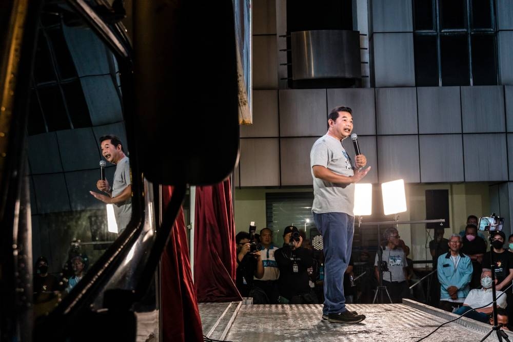 PKR deputy president Rafizi Ramli speaks during the #AyuhMalaysia campaign in Wangsa Maju August 20, 2022. — Picture by Firdaus Latif