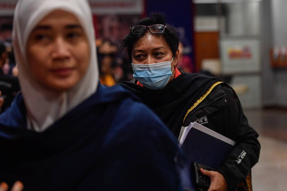 Datuk Seri Azalina Othman Said is pictured at Menara Dato Onn in Kuala Lumpur August 27, 2022. — Bernama pic